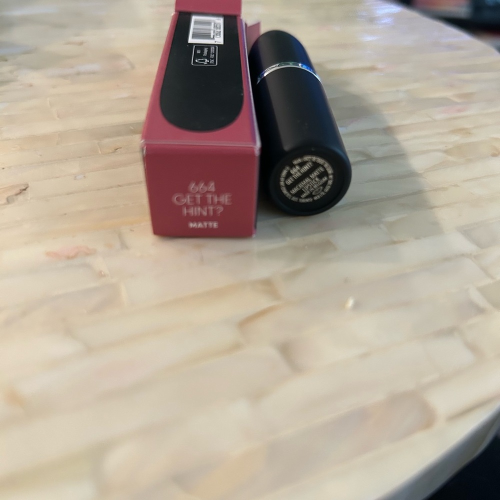 MAC Cosmetics Pink Lipstick Bold and Long-lasting